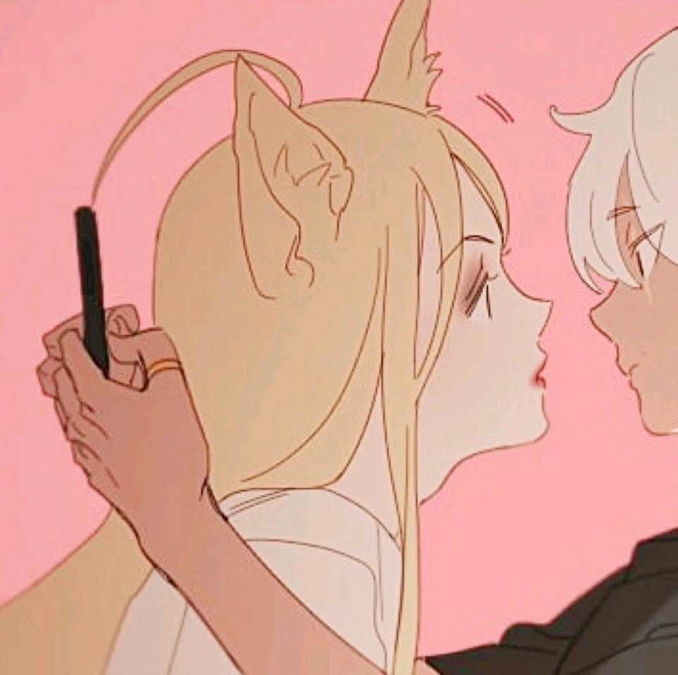 超有爱的二次元卡通情侣头像,始终不懂人心,游离于世俗!