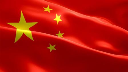 五星红旗中国国旗飘扬明亮视频素材下载 - 觅知网