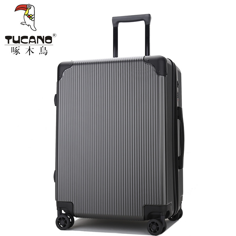 啄木鸟旅行箱男女万向轮拉杆箱20寸登机箱静音拉链轻便行李箱24寸