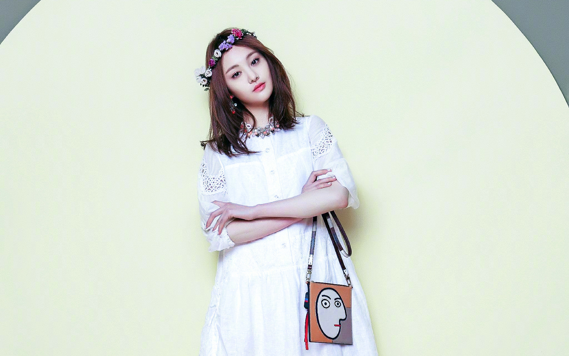 郑爽性感杂志大片写真高清桌面壁纸