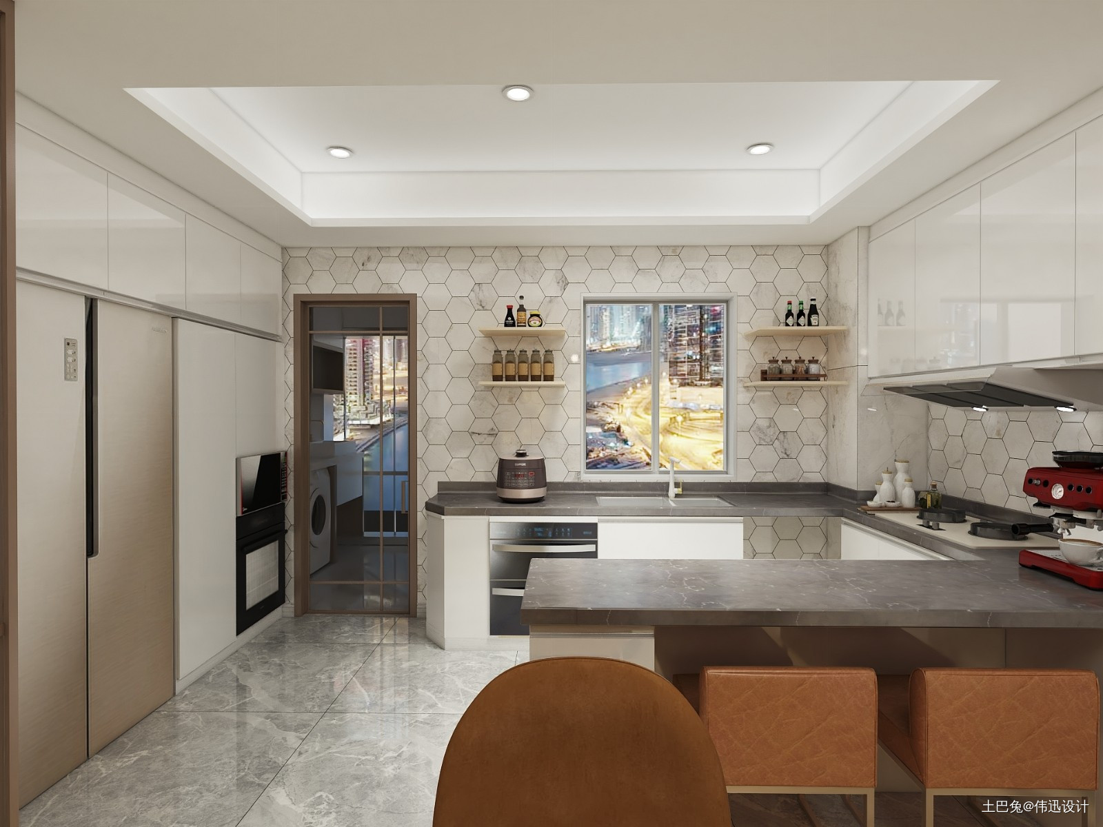 第二步:请为图片添加描述餐厅橱柜其他厨房设计图片赏析