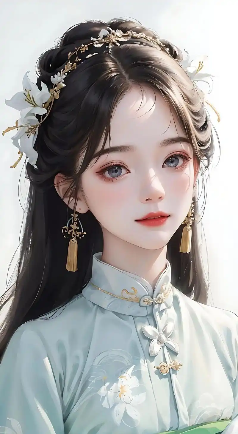 锦衣雪华玉颜色,回眸一笑天下倾.#古风女生头像 #唯美古风壁 - 抖音