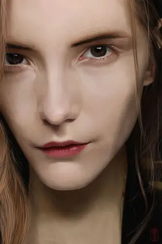 些微写实的人像