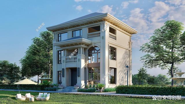 农村自建3层小面积别墅,外观大气,造价不高,布局舒适!