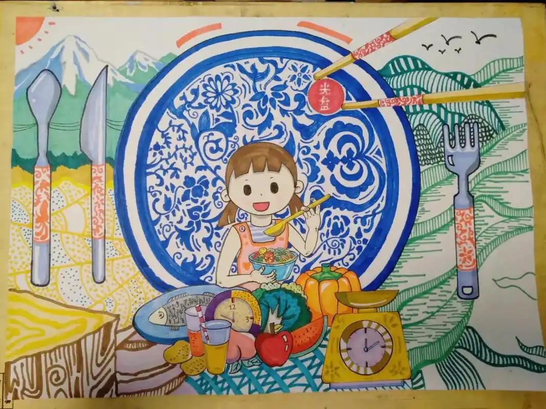 小蜜蜂绘画光盘行动儿童绘画合集