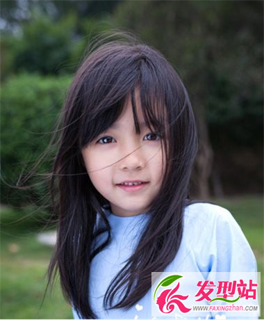 时尚女童发型设计从小就不走寻常路