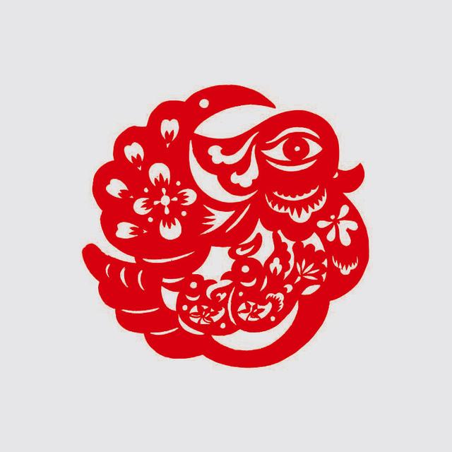 中国民间民俗艺术剪纸刻纸动物篇