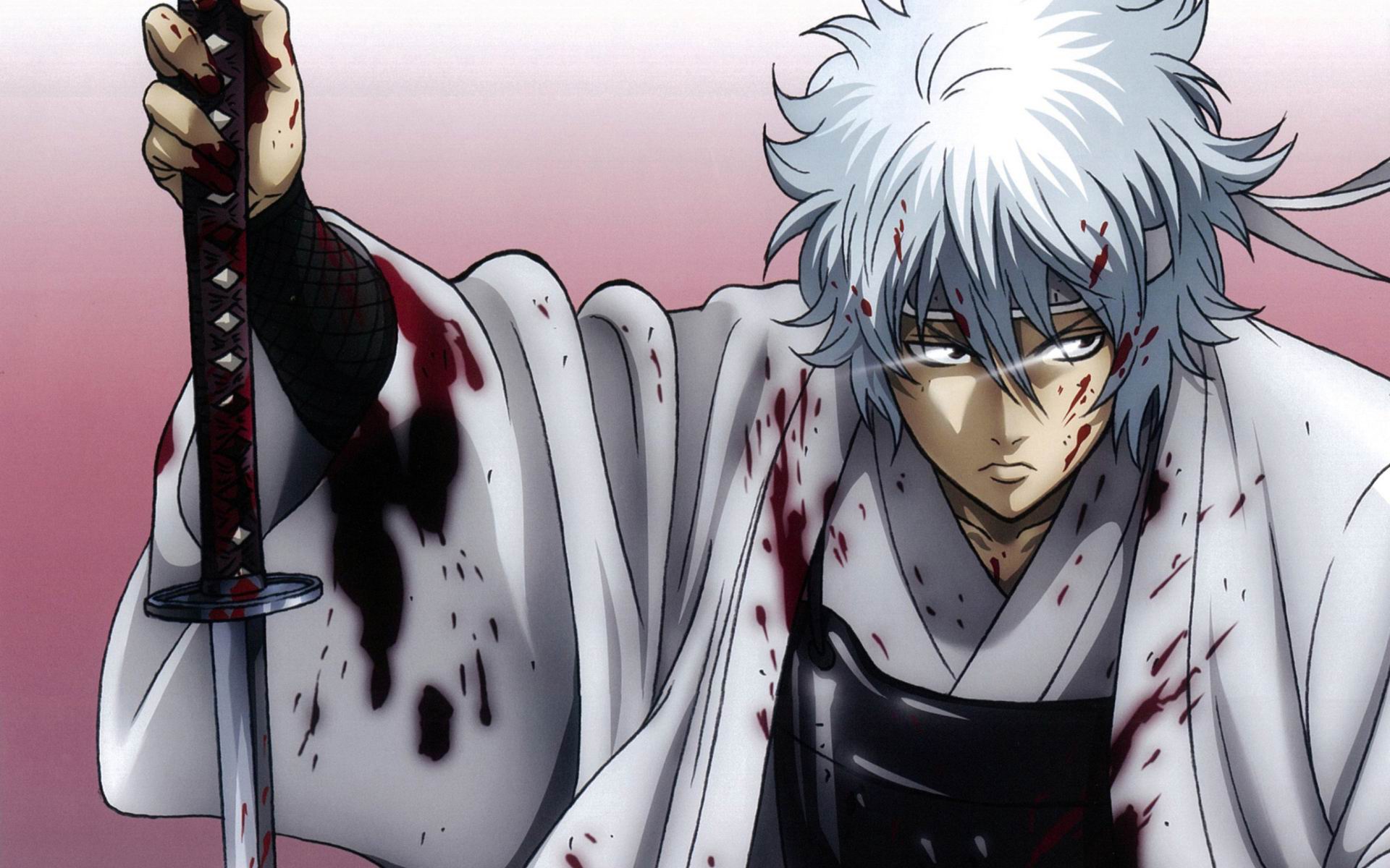 人物坂田银时高清电脑桌面壁纸高清大图预览1920x1200_卡通动漫下载