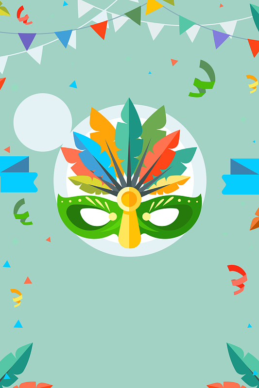 简约狂欢俱乐部海报设计