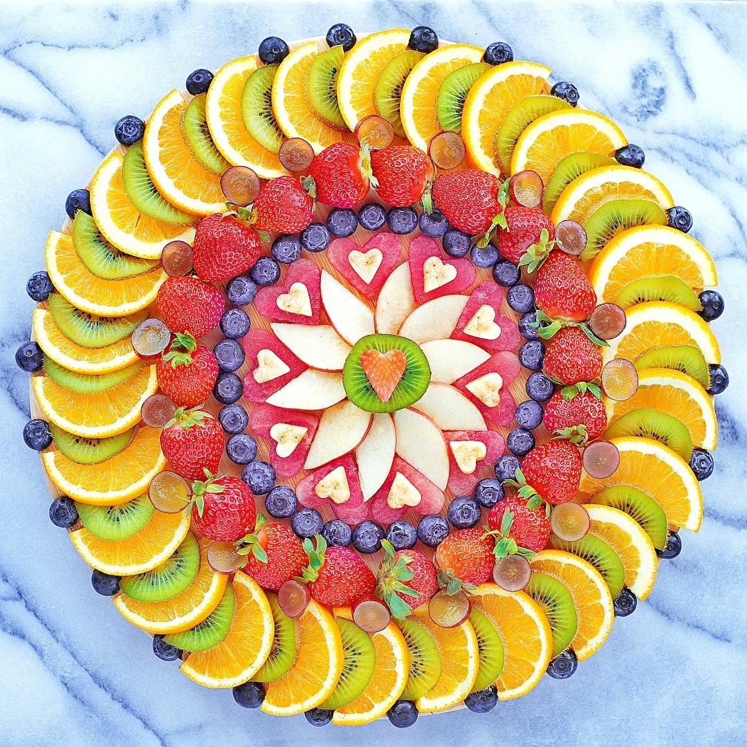 水果拼盘也是一门艺术
