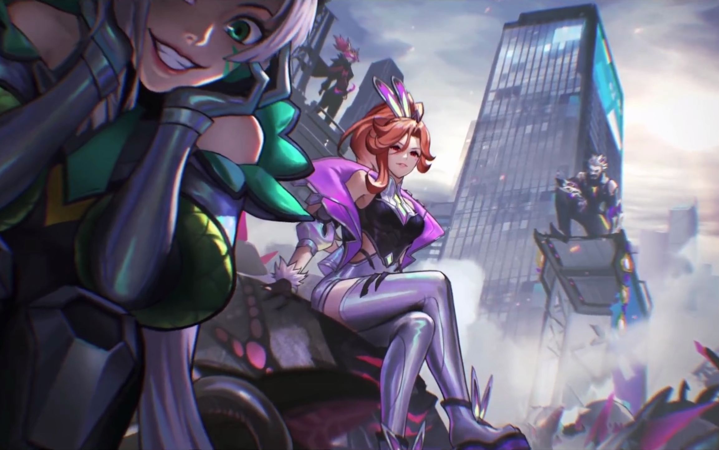 【幻灵战队】lol英雄联盟 cg动画