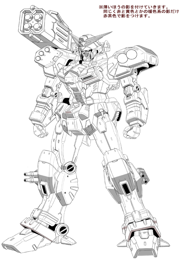 动漫机甲战士怎么画教你机甲绘制的基础技法