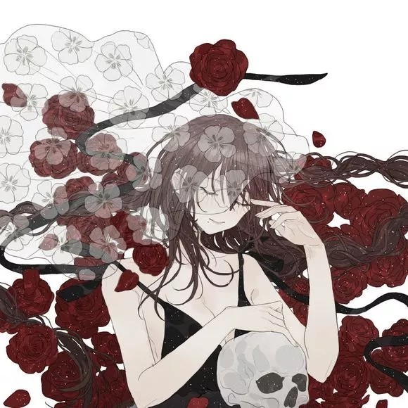 一边光明一边黑暗的闺蜜头-青柠头像馆-话本小说网