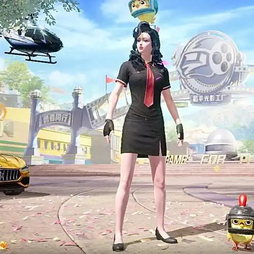 和平精英日常穿搭