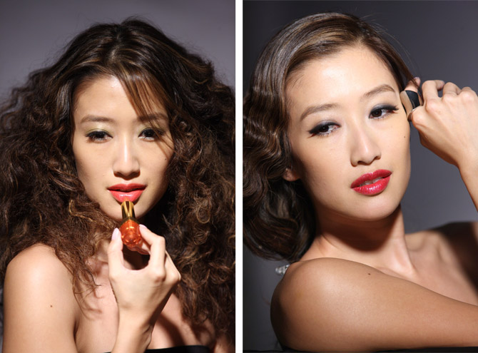 estée lauder全新pure color高清纯色唇膏系列 美妆代言人谢婷婷精采