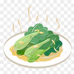 卡通中国特色美食简笔画