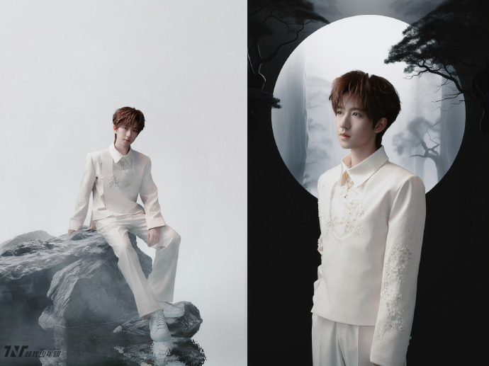 少年团中式刺绣西装##gq红毯#9191    马嘉祺 / 丁程鑫 / 宋亚轩