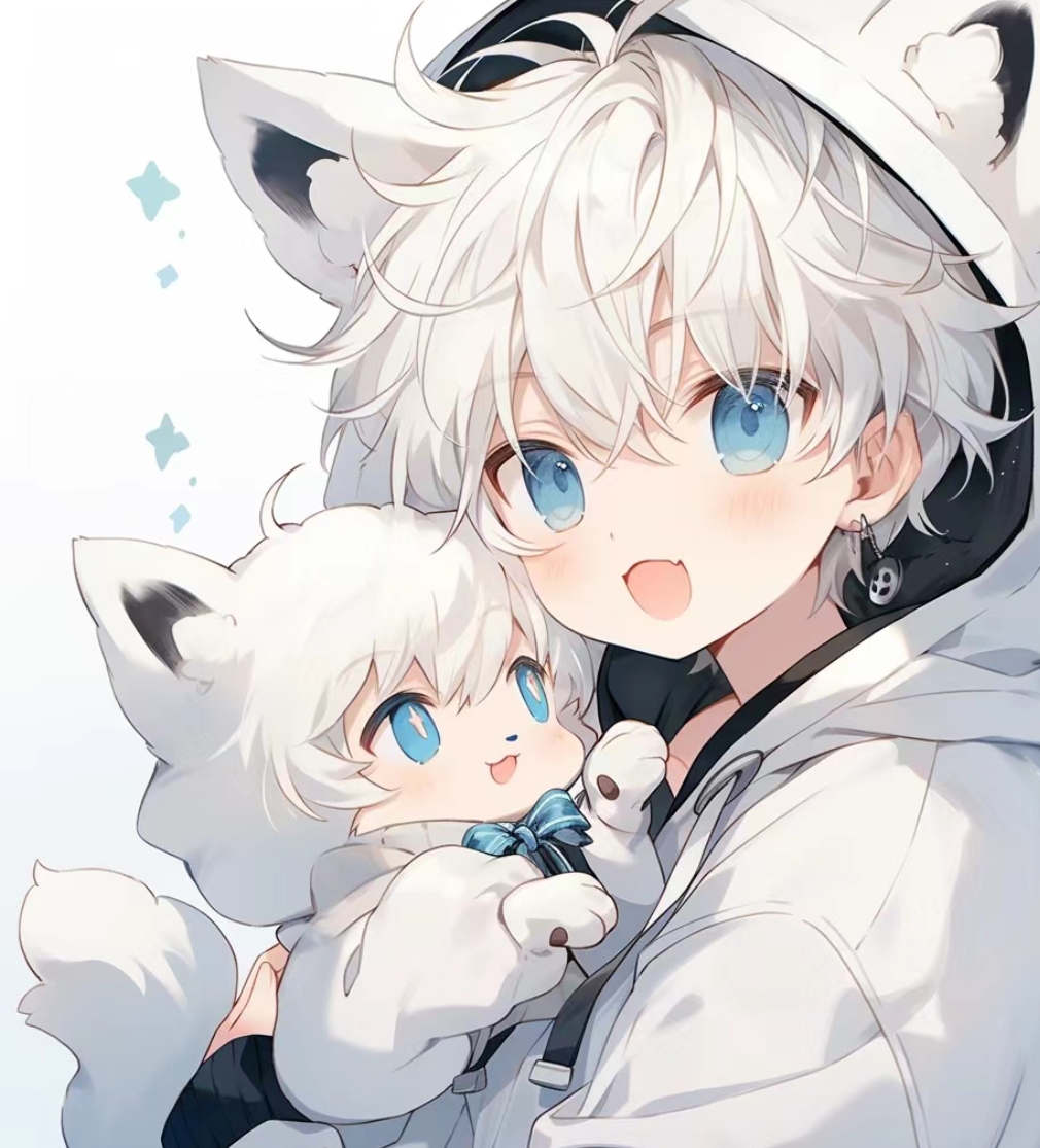 兽耳少年头像,点个赞赞再拿走叭!