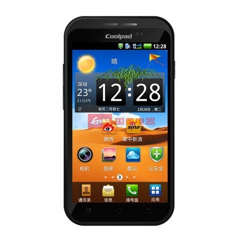 酷派(coolpad) 5860  3g手机 cdma