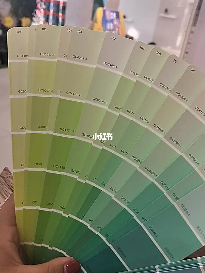 乳胶漆的各种神奇颜色,你看过立邦的色卡你就会知道,对于家的颜色可以