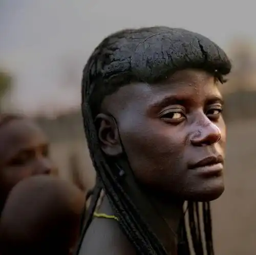 最后的原始部落纳米比亚红泥人 摄影……沈继章