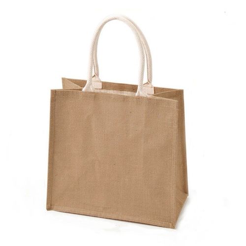 muji无印良品麻布袋黄麻diy袋子帆布包托特包防水购物袋麻袋定制
