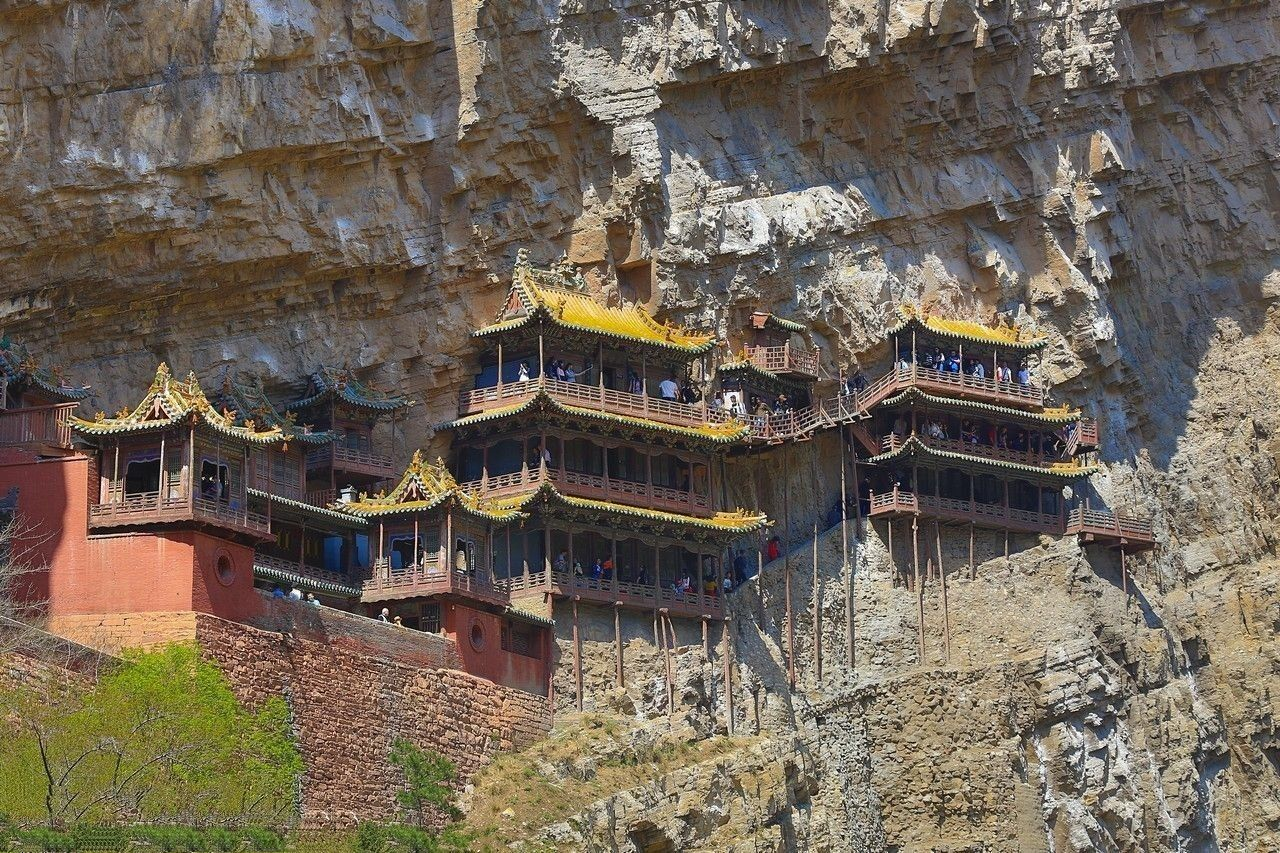 山西热门旅游景点北岳恒山旅游攻略低音号语音导游