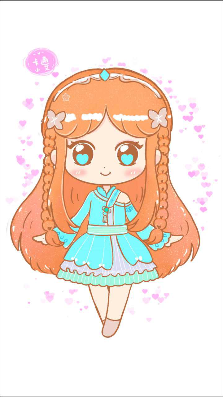 斗罗宁荣荣 卡通简笔画 画画教程 q版宁荣荣_腾讯视频