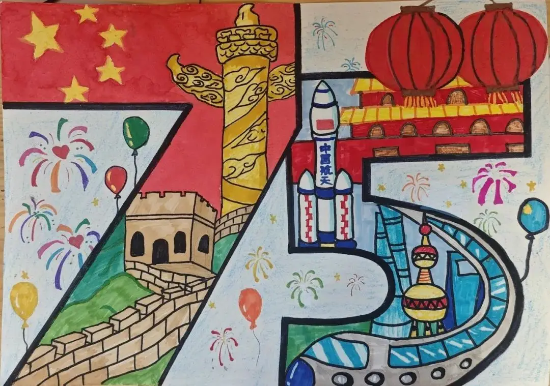 爱我中华,共庆盛世 ——第二期儿童画征集活动火热开启!