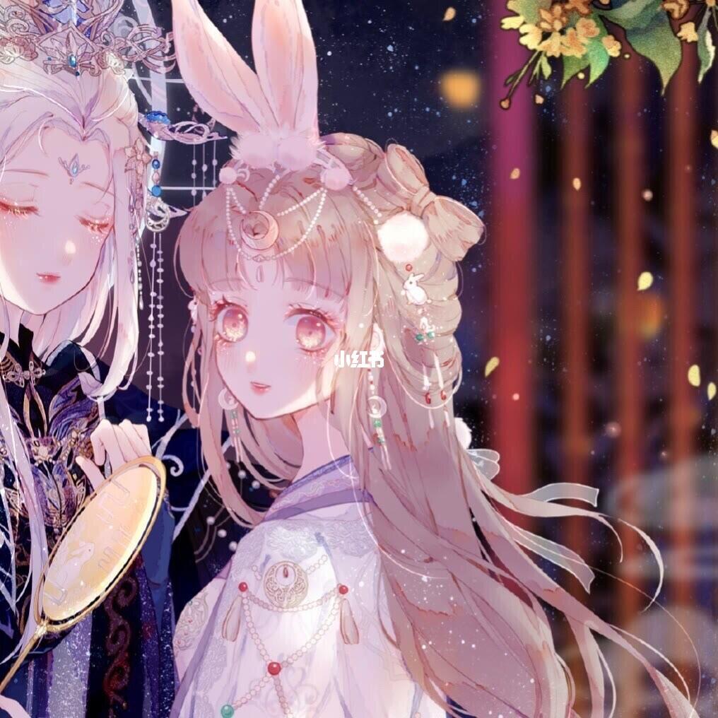 好看的古风闺蜜头像