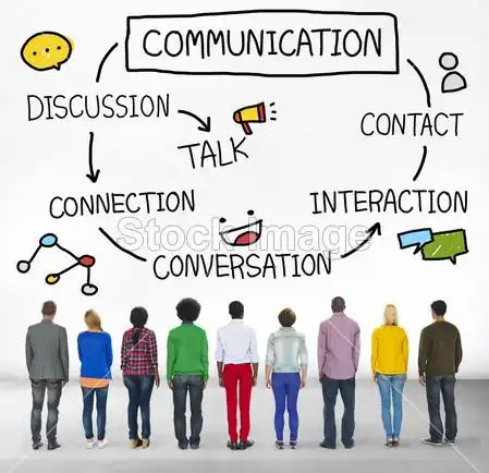 communication conversation concept