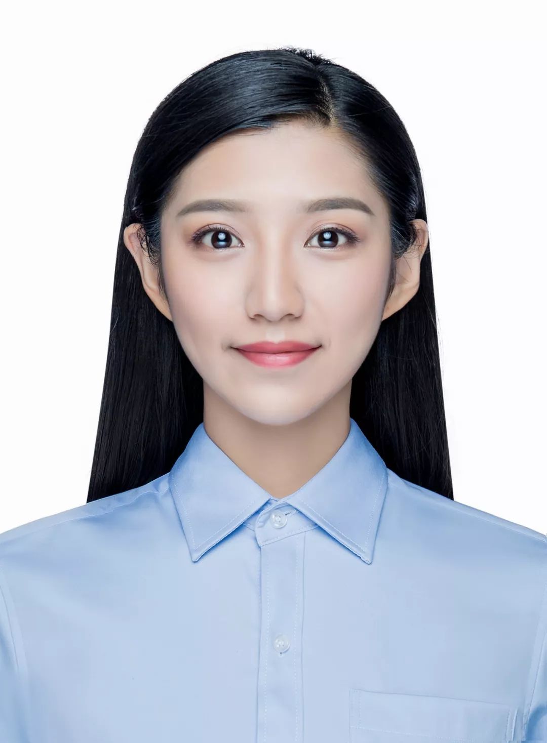 什么是彩色白底照片