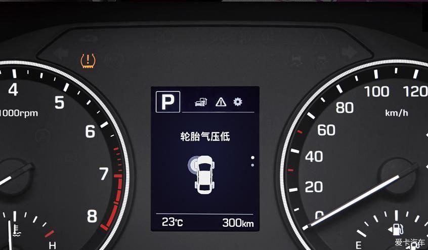 全新悦纳的胎压监测系统能显示数字吗?