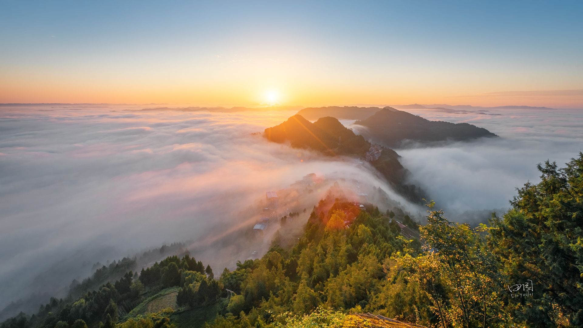 太蓬山.云海日出