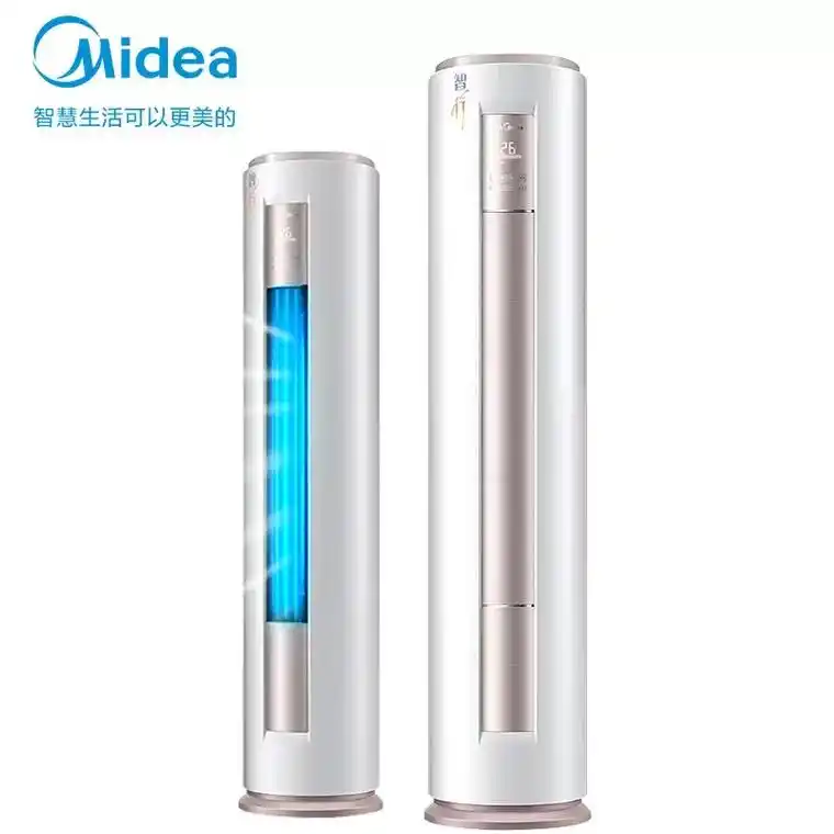 美的(midea)空调柜机3匹新能效智能变频圆柱客厅立式空调 - 抖音