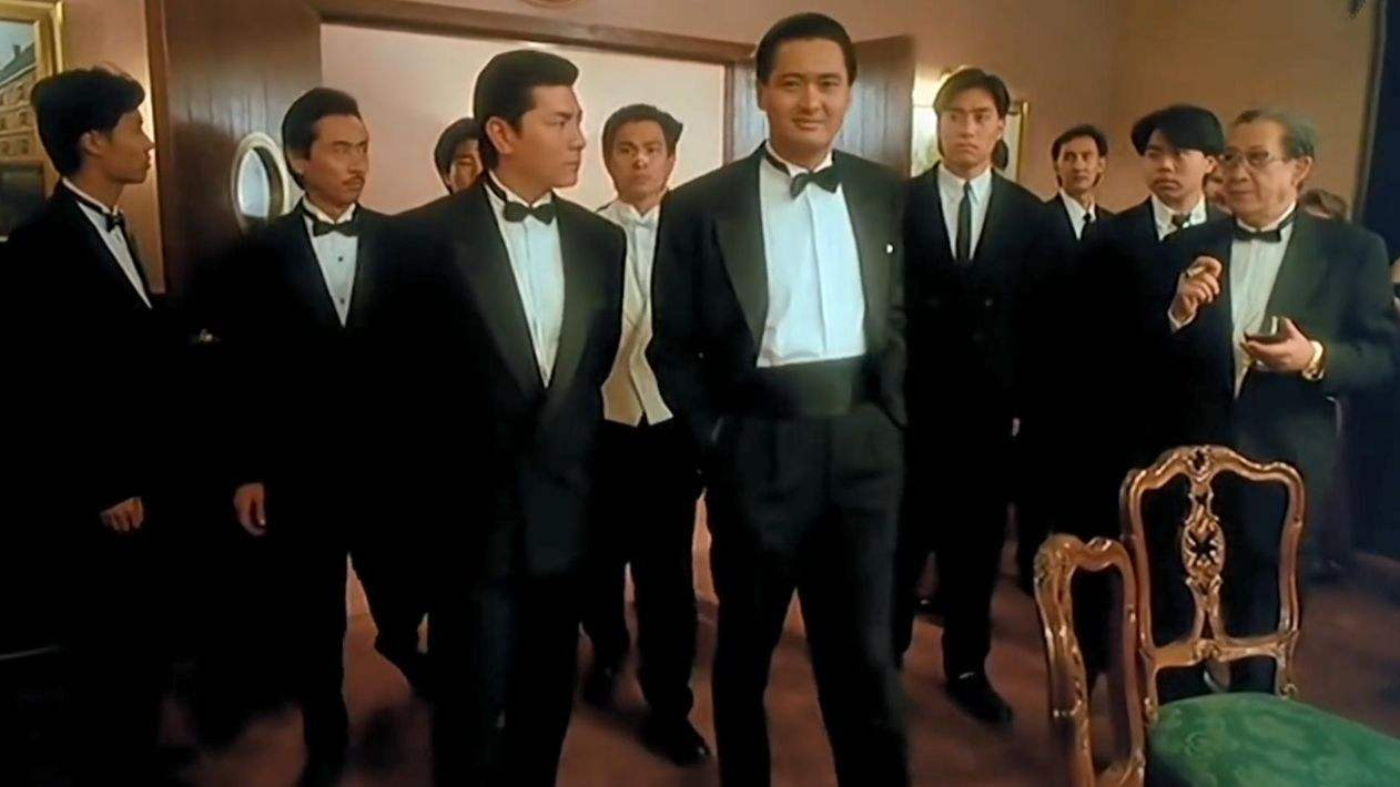 赌神2(片段)周润发当年这个出场至今无人超越