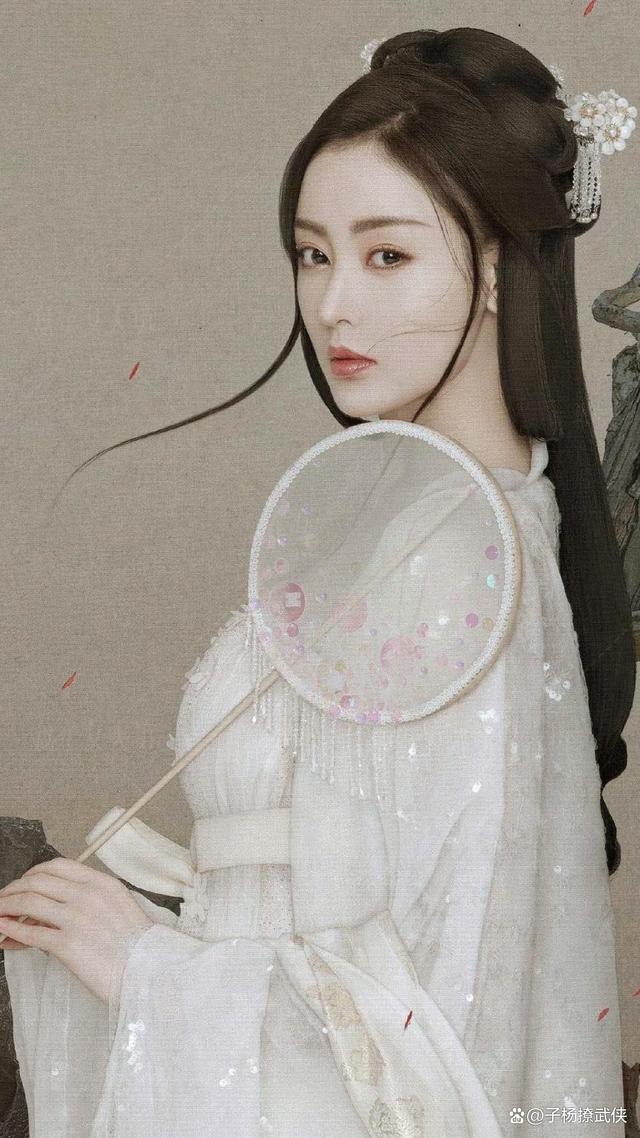 张天爱古装剧照写真,她的容颜让人一眼万年,难以忘怀,世间纵有百媚
