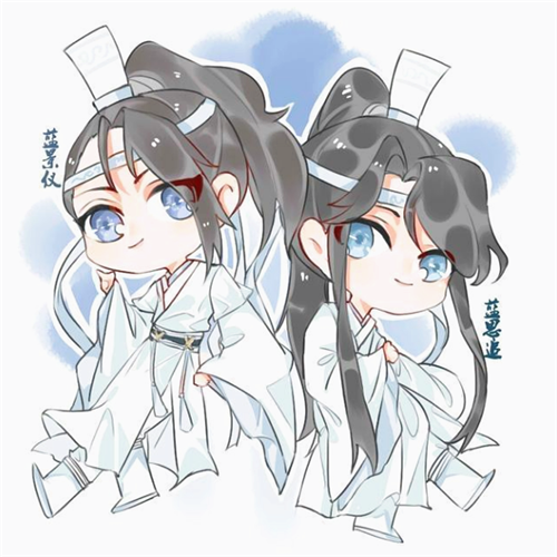 蓝景仪q版简笔画