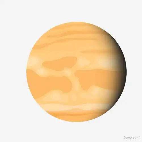 卡通木星矢量图下载