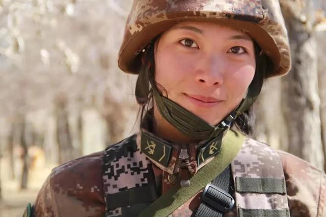 高原女兵,高颜值