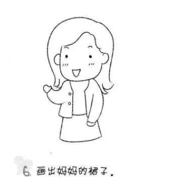 儿童画妈妈怎么画?