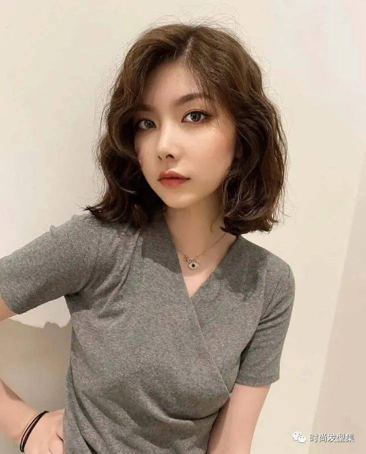 减龄短发烫好打理懒人首选