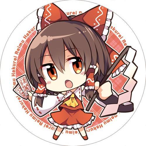 博丽灵梦头像简笔画