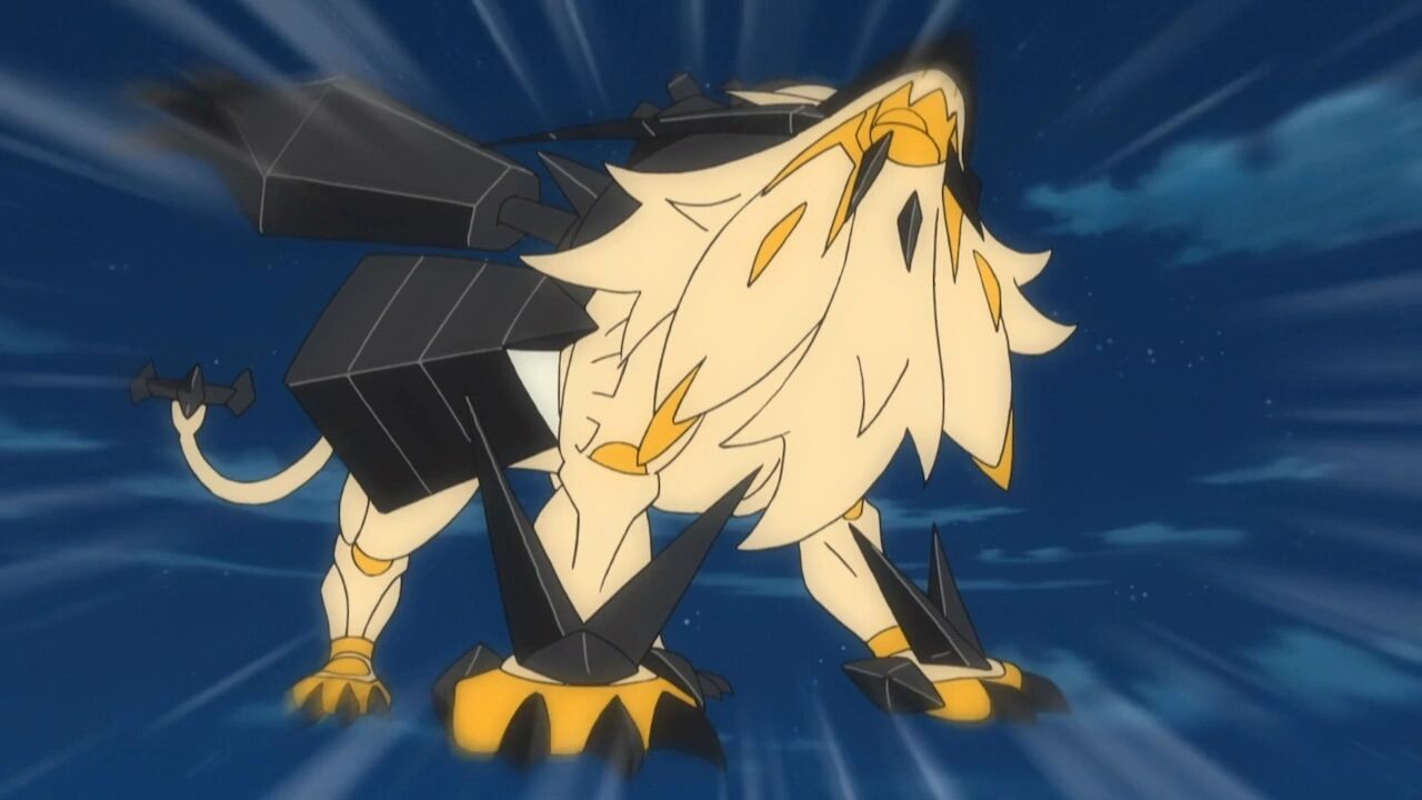 宝可梦图鉴0800:奈克洛兹玛(黄昏之鬓) 0800:奈克洛兹玛(黄昏之鬓形态