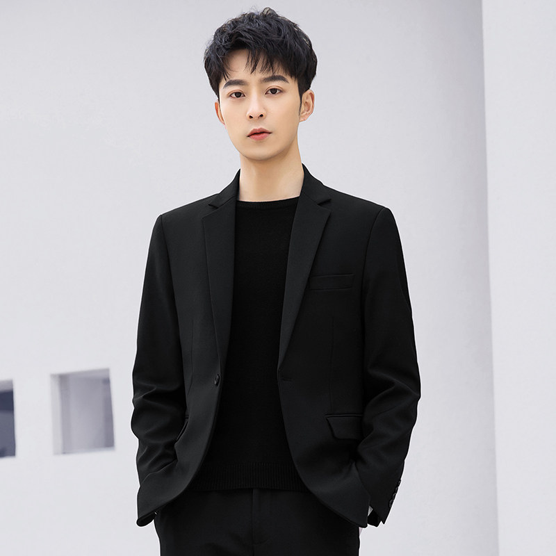 单西装男修身
