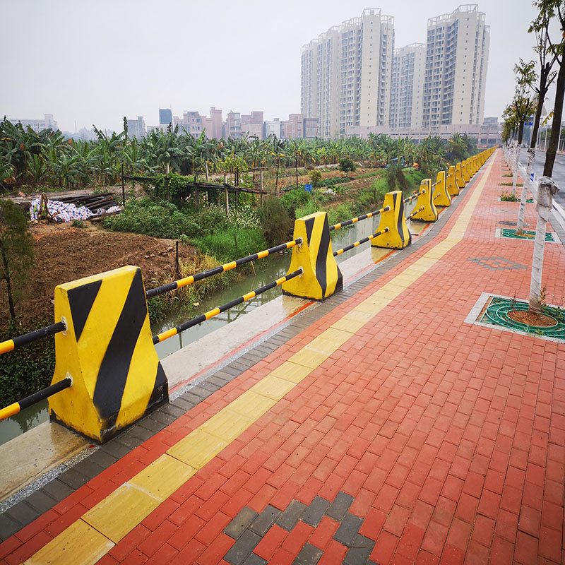 水泥围蔽防撞墩 公共道路护栏新围挡墩基础隔离安全 施工路障泽西