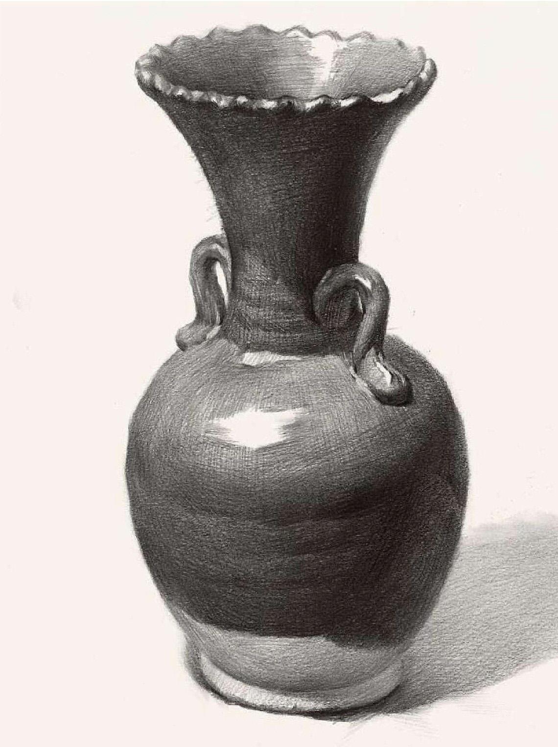 【静物素描】静物素描 单体练习