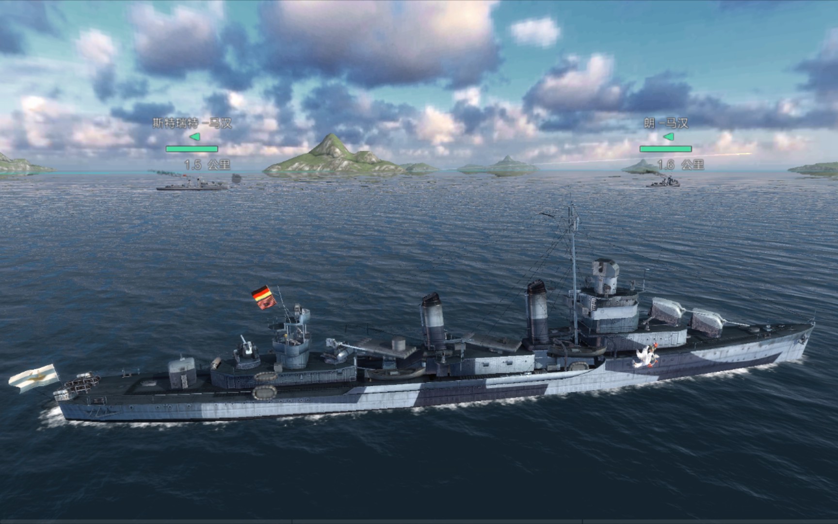 阿巴阿巴木大木大高抗压局 美系线船驱逐舰本森排位实况[战舰联盟]