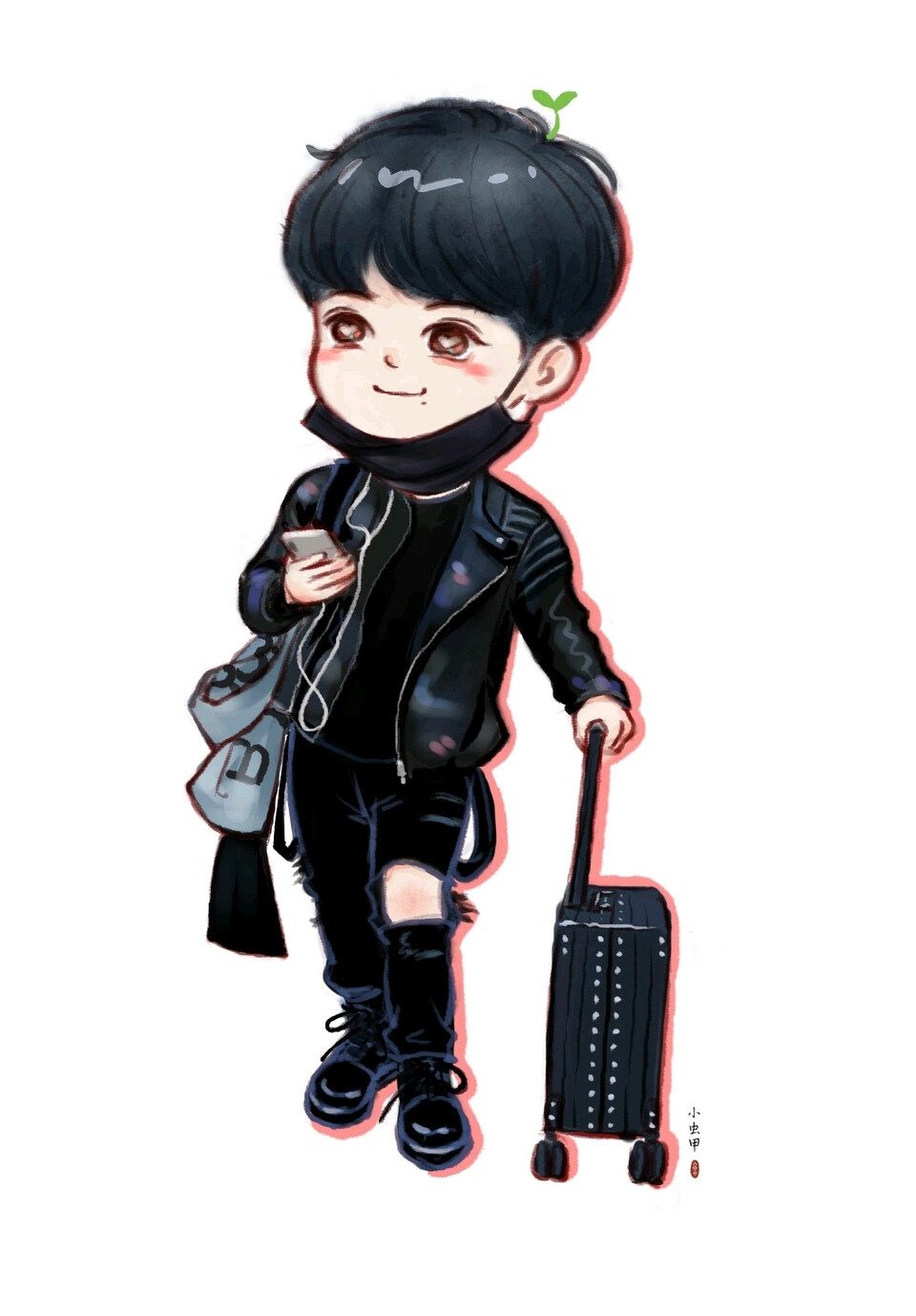 q版肖战 - 堆糖,美图壁纸兴趣社区