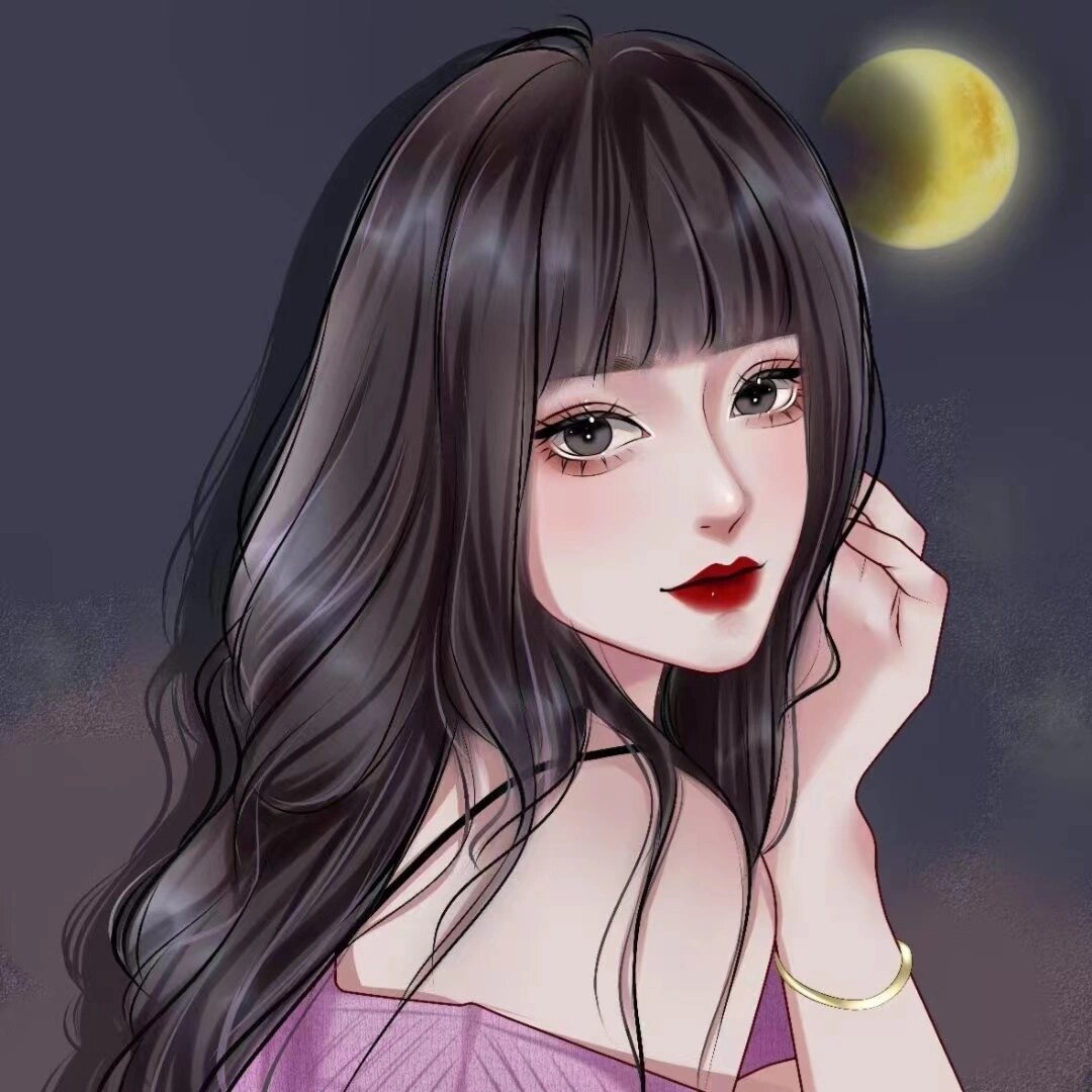 手绘头像|高冷女生头像|微信头像 手绘头像 超a御姐头像 微信头像